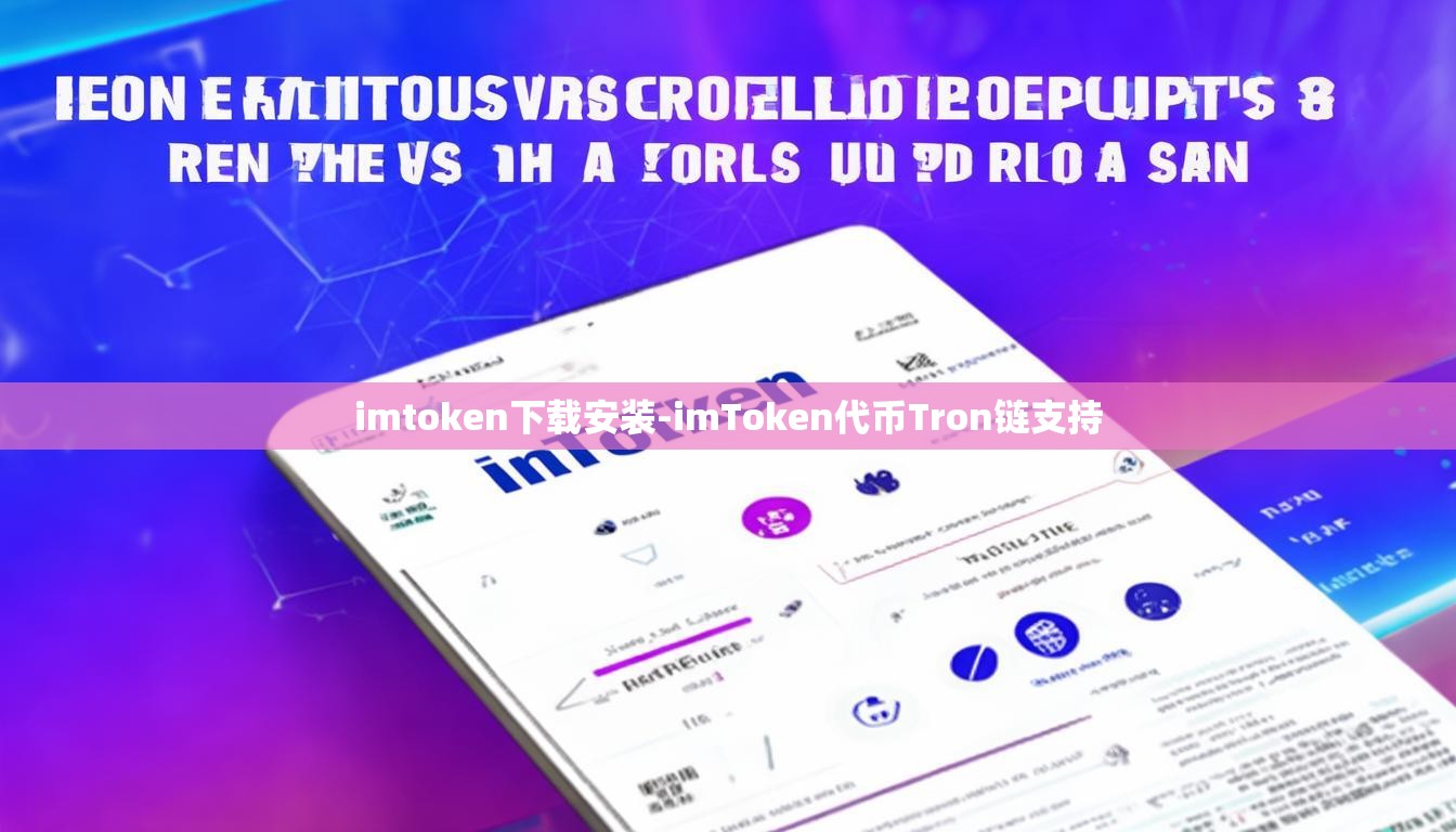 imtoken下载安装-imToken代币Tron链支持