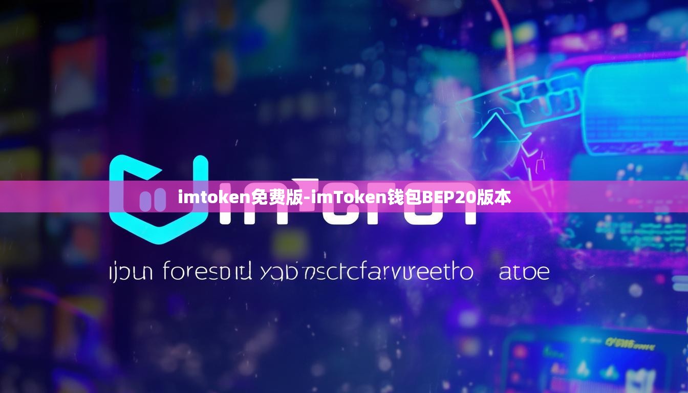 imtoken免费版-imToken钱包BEP20版本