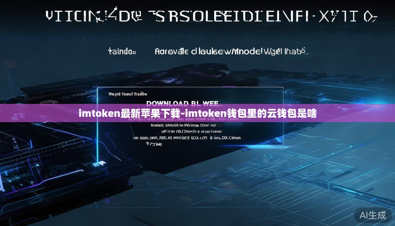 imtoken最新苹果下载-imtoken钱包里的云钱包是啥
