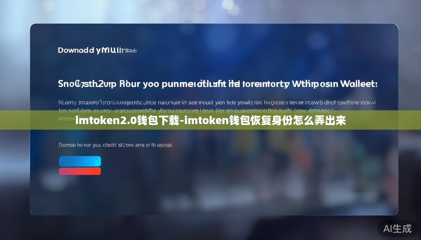 imtoken2.0钱包下载-imtoken钱包恢复身份怎么弄出来