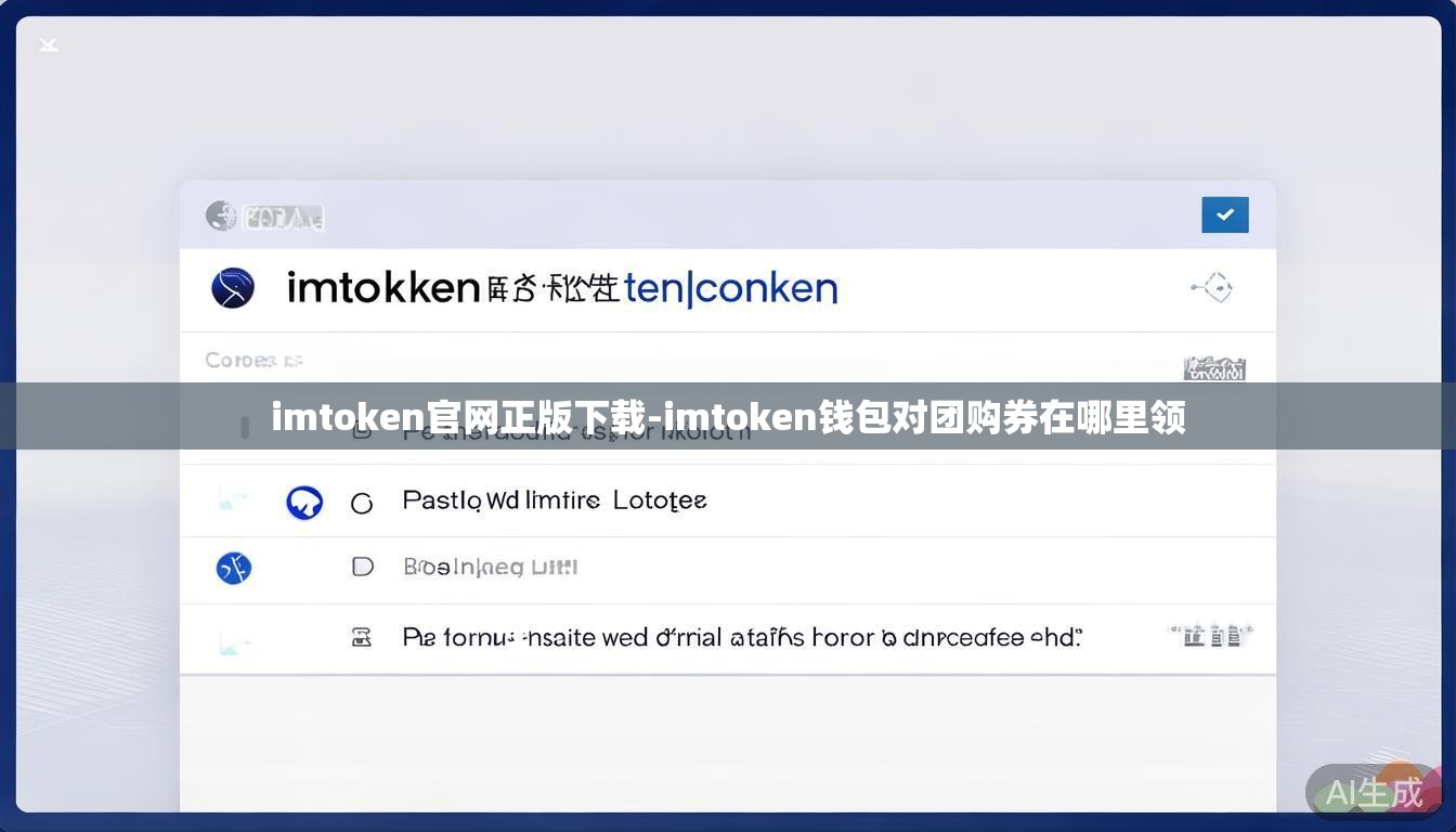 imtoken官网正版下载-imtoken钱包对团购券在哪里领