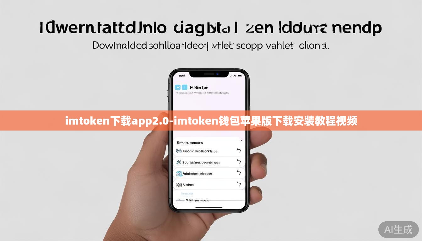 imtoken下载app2.0-imtoken钱包苹果版下载安装教程视频