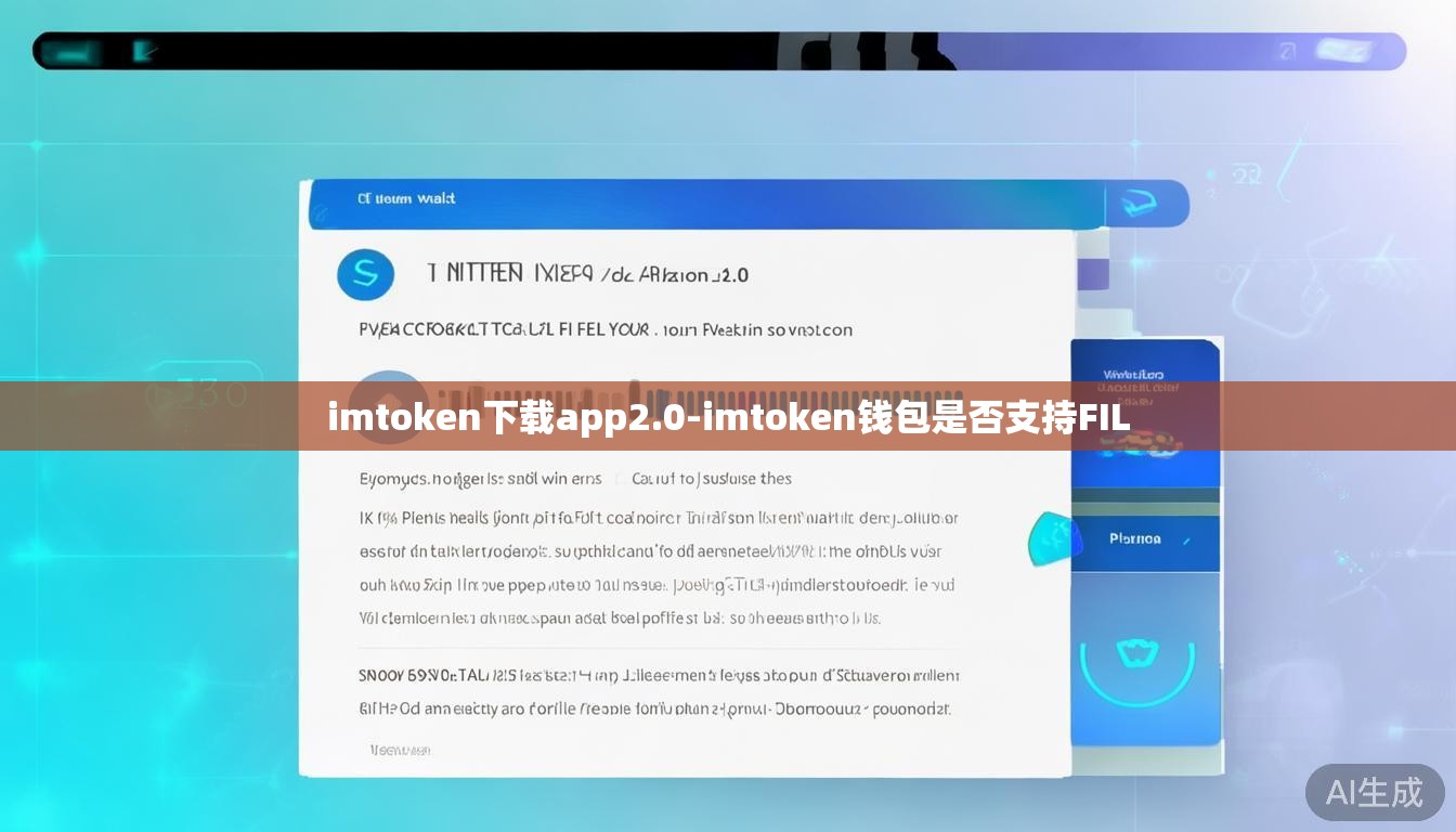 imtoken下载app2.0-imtoken钱包是否支持FIL