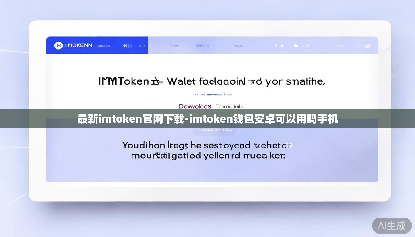 最新imtoken官网下载-imtoken钱包安卓可以用吗手机