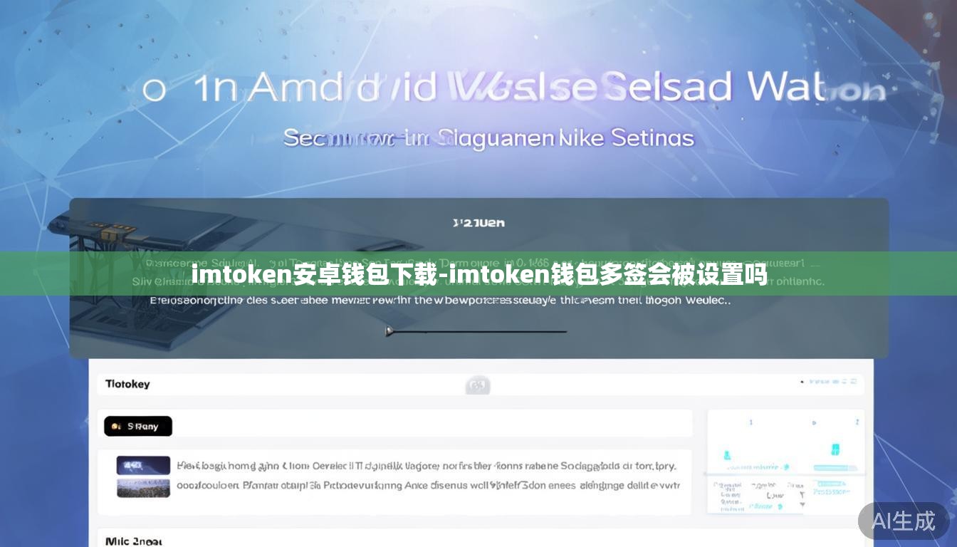 imtoken安卓钱包下载-imtoken钱包多签会被设置吗