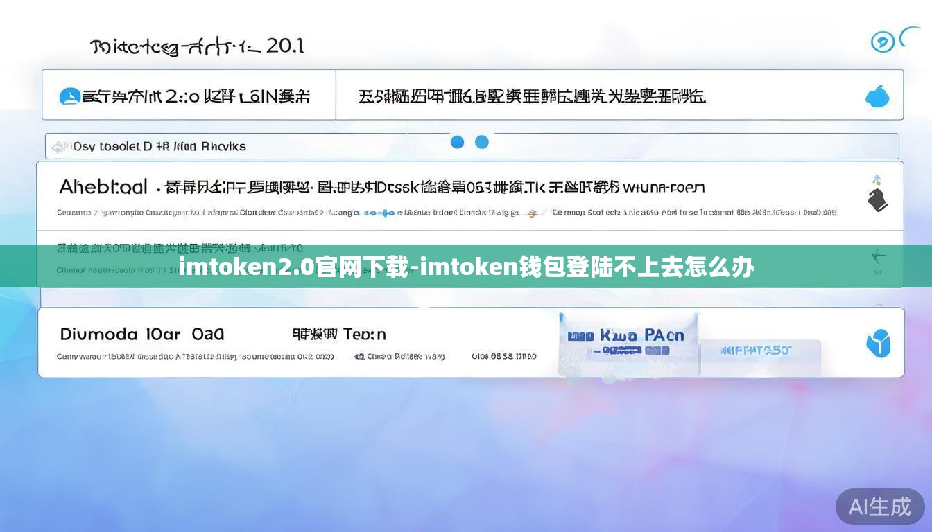 imtoken2.0官网下载-imtoken钱包登陆不上去怎么办
