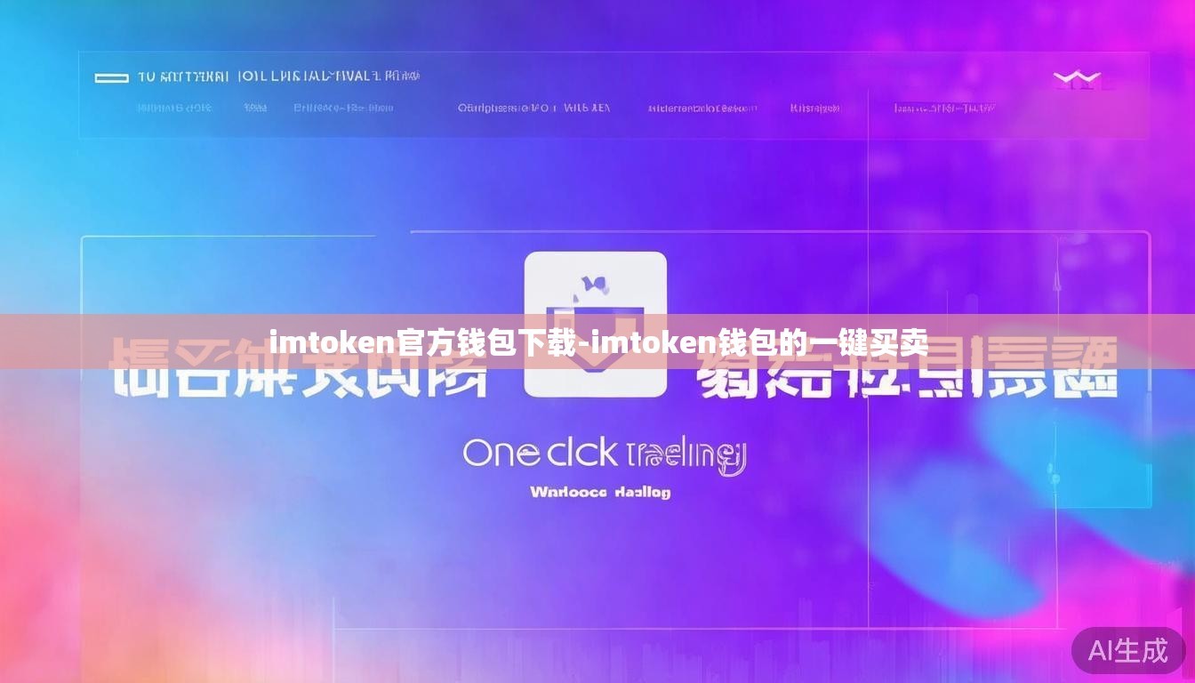 imtoken官方钱包下载-imtoken钱包的一键买卖