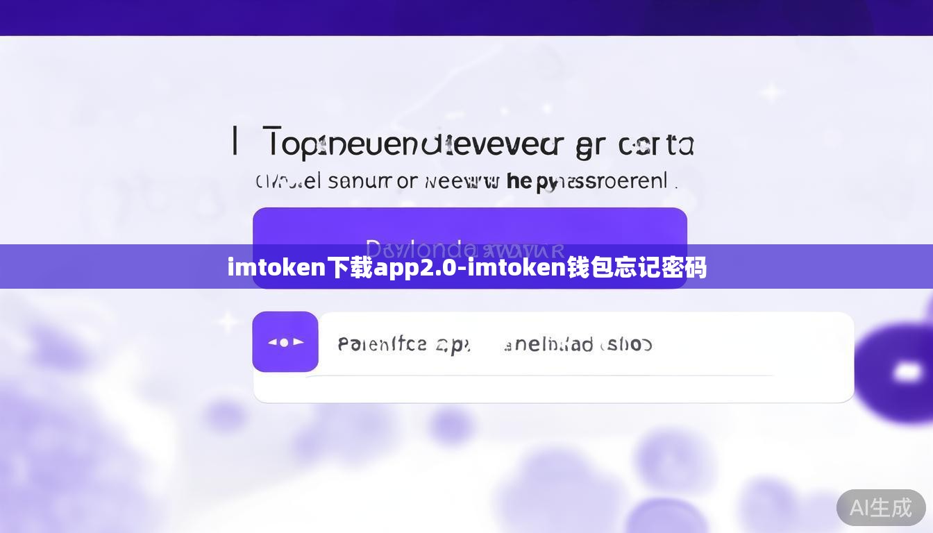 imtoken下载app2.0-imtoken钱包忘记密码