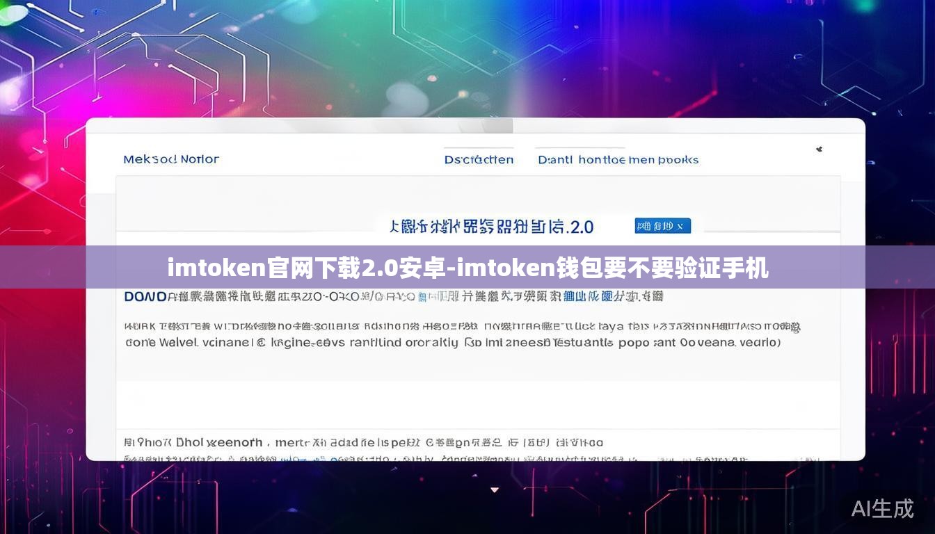 imtoken官网下载2.0安卓-imtoken钱包要不要验证手机