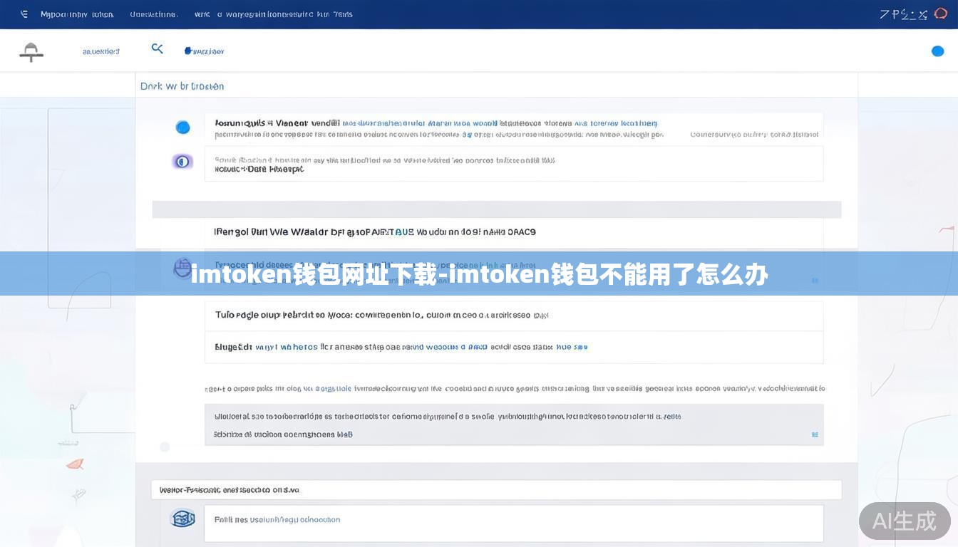 imtoken钱包网址下载-imtoken钱包不能用了怎么办