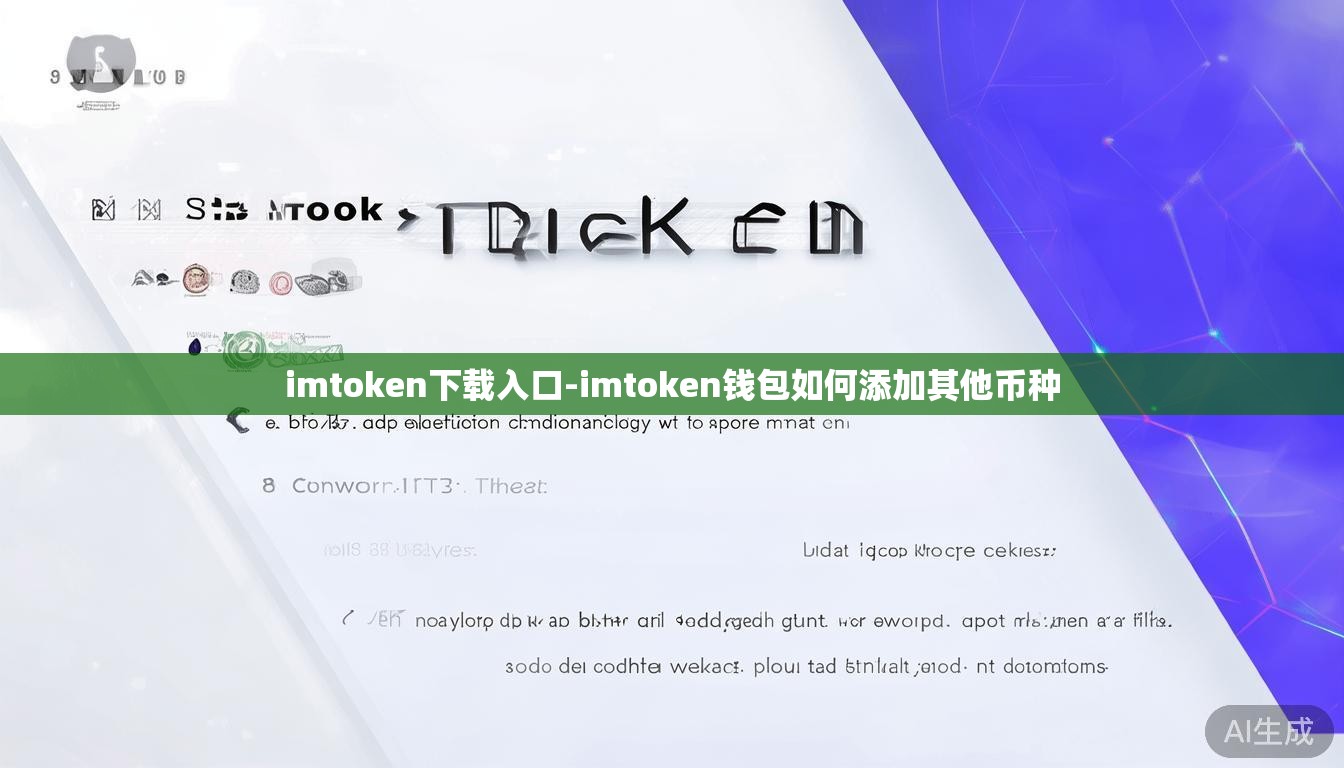 imtoken下载入口-imtoken钱包如何添加其他币种