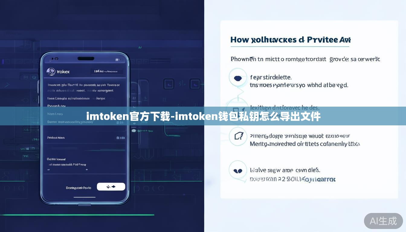 imtoken官方下载-imtoken钱包私钥怎么导出文件