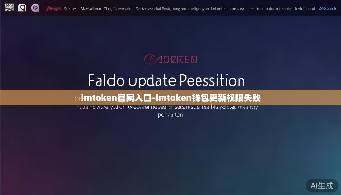 imtoken官网入口-imtoken钱包更新权限失败