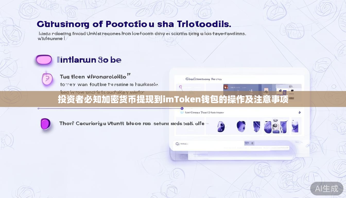 投资者必知加密货币提现到imToken钱包的操作及注意事项