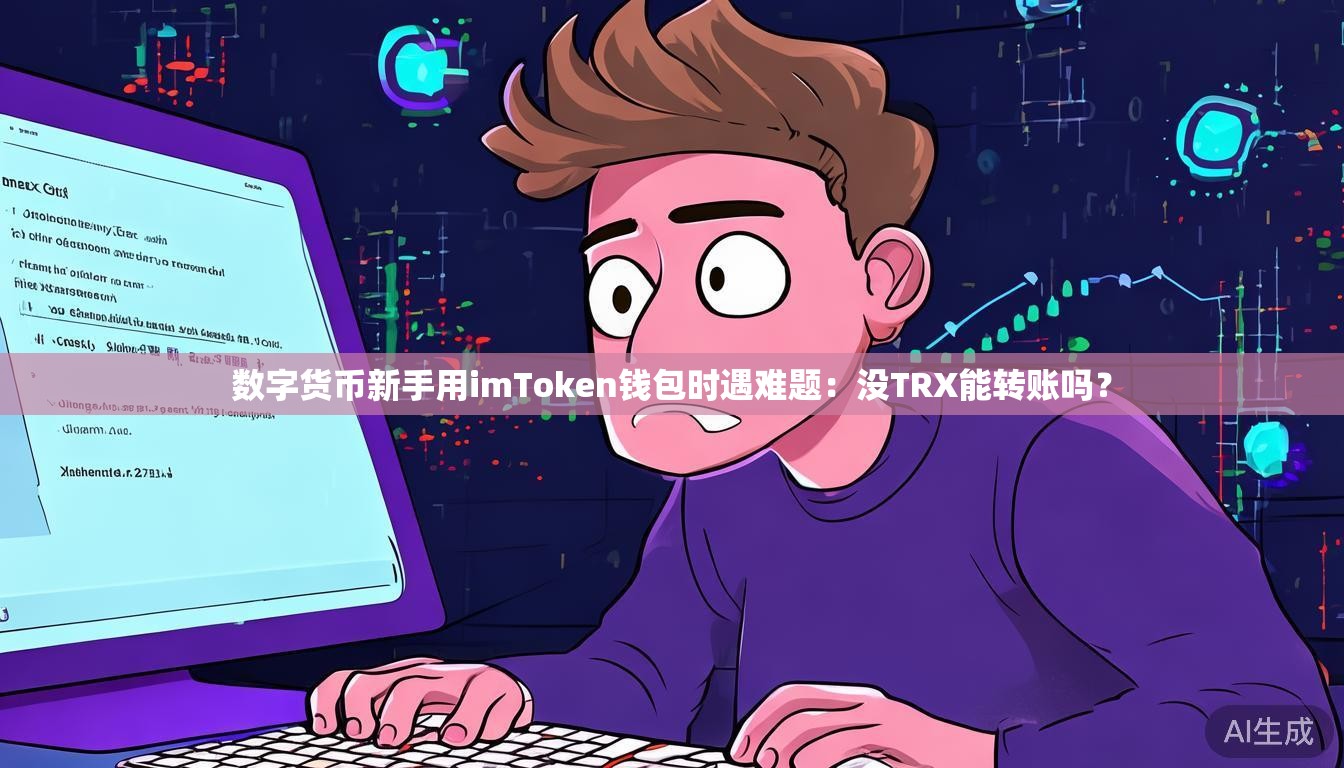 数字货币新手用imToken钱包时遇难题：没TRX能转账吗？