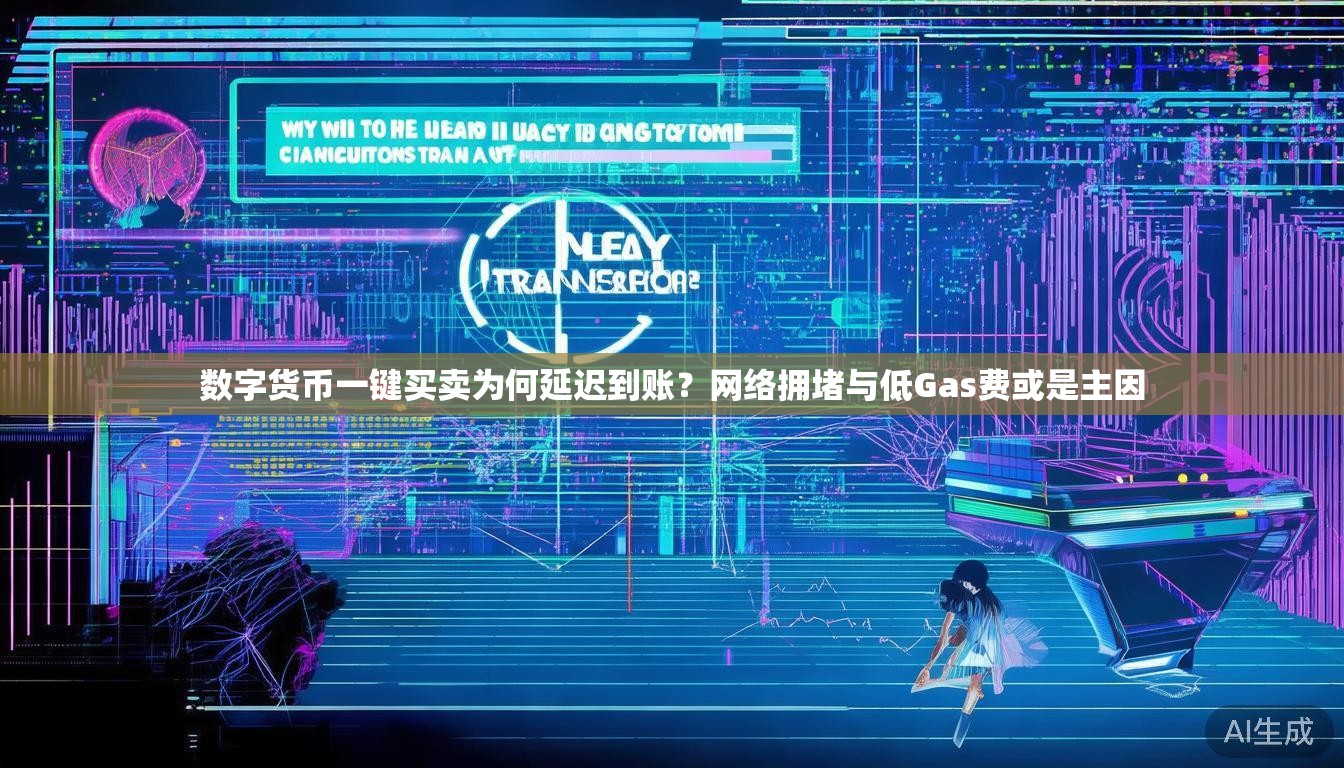 数字货币一键买卖为何延迟到账？网络拥堵与低Gas费或是主因