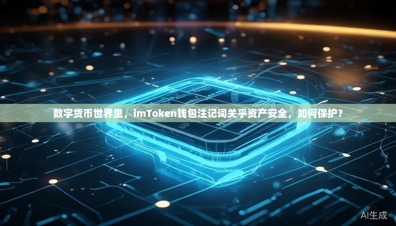 数字货币世界里，imToken钱包注记词关乎资产安全，如何保护？