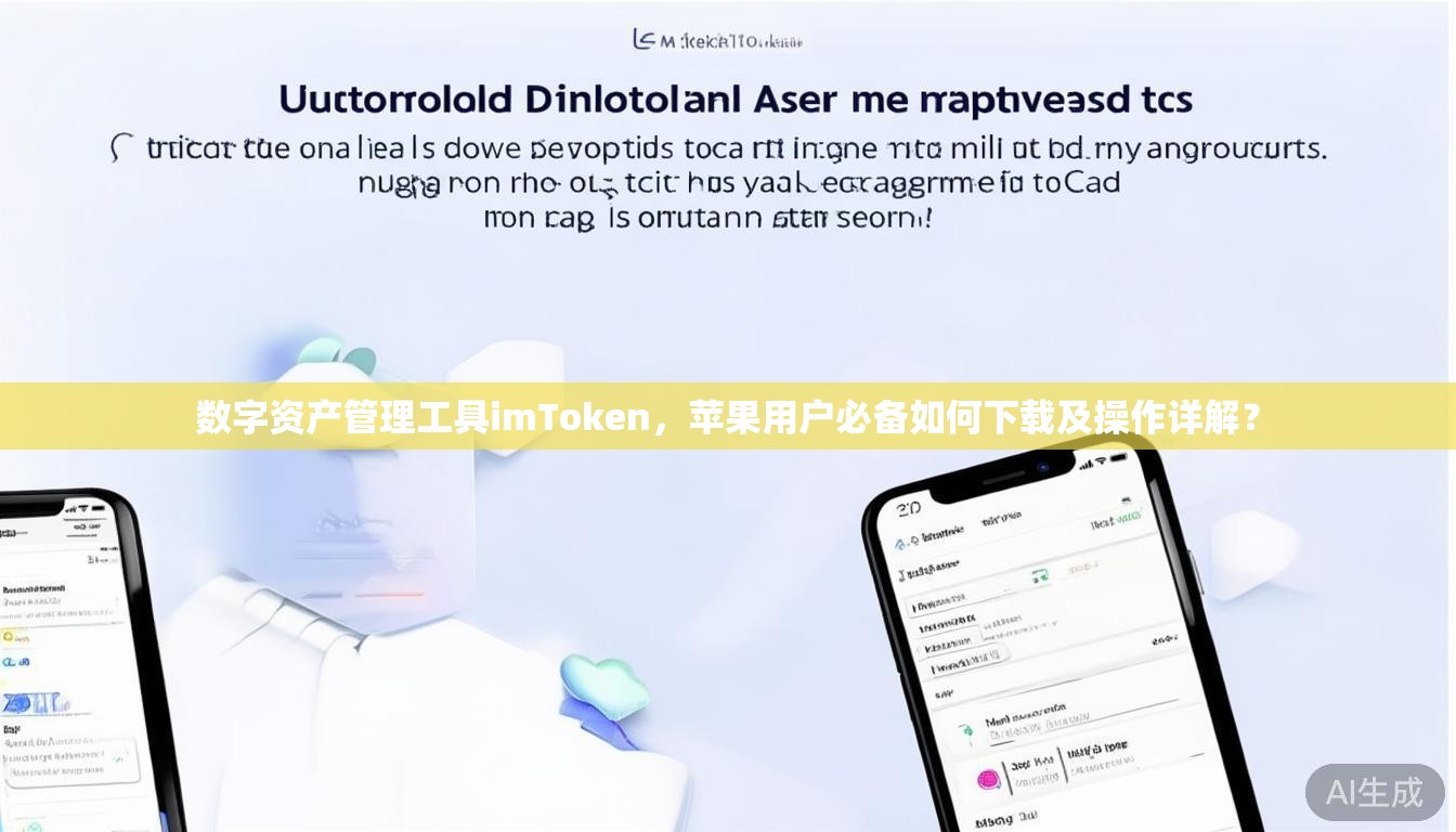 数字资产管理工具imToken，苹果用户必备如何下载及操作详解？