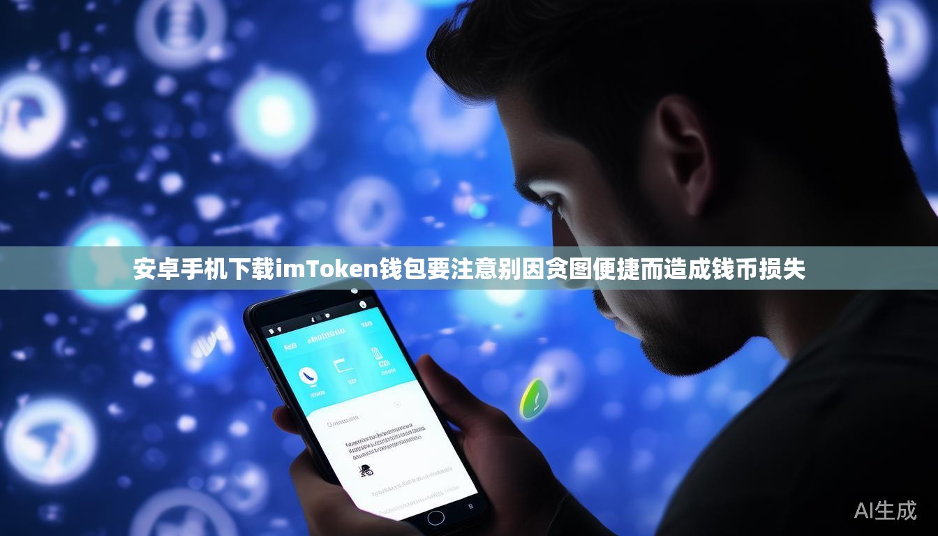 安卓手机下载imToken钱包要注意别因贪图便捷而造成钱币损失