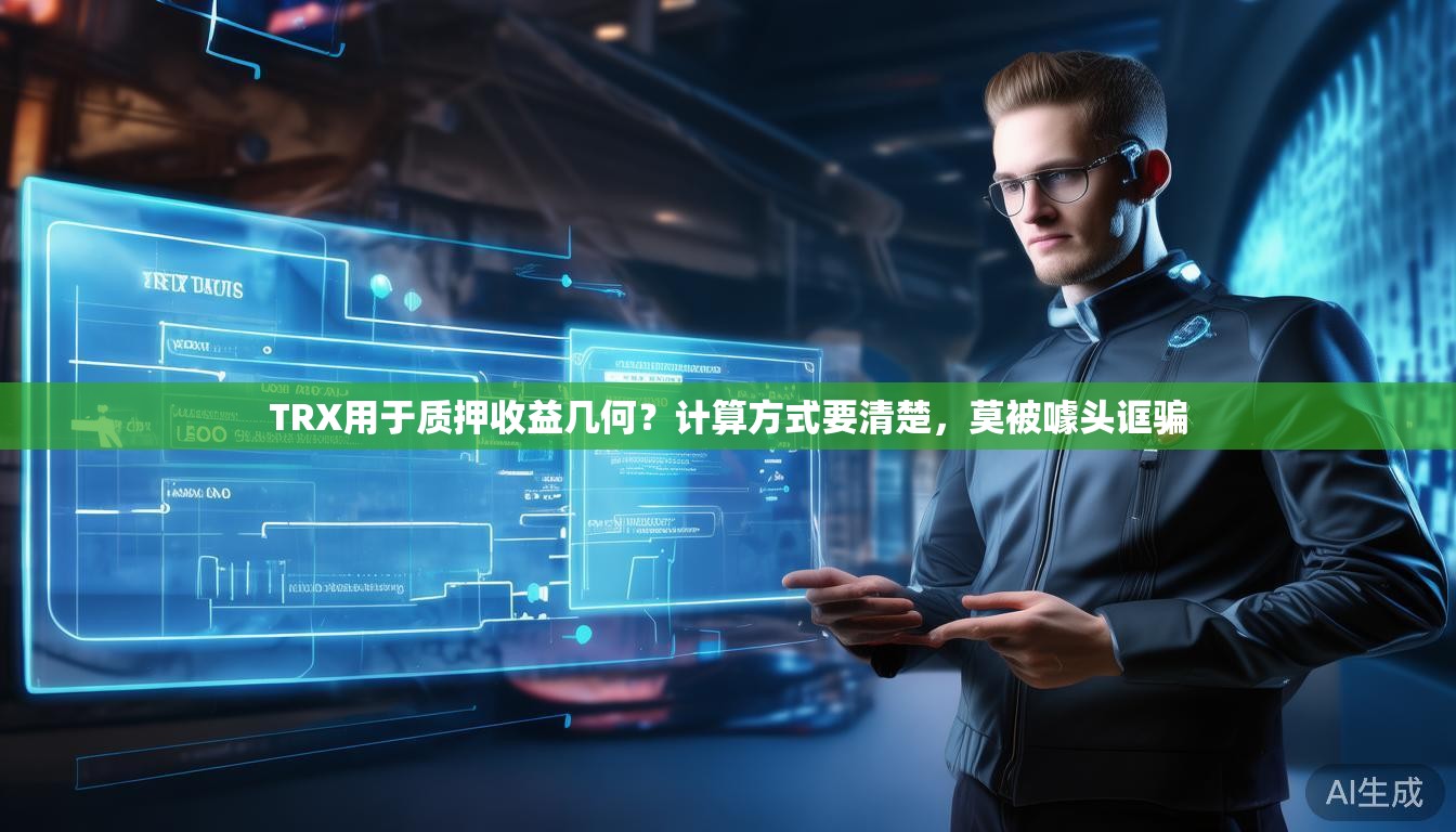 TRX用于质押收益几何？计算方式要清楚，莫被噱头诓骗