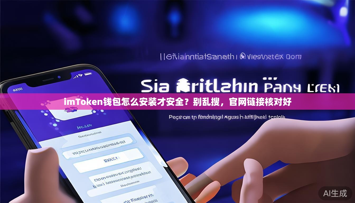 imToken钱包怎么安装才安全？别乱搜，官网链接核对好