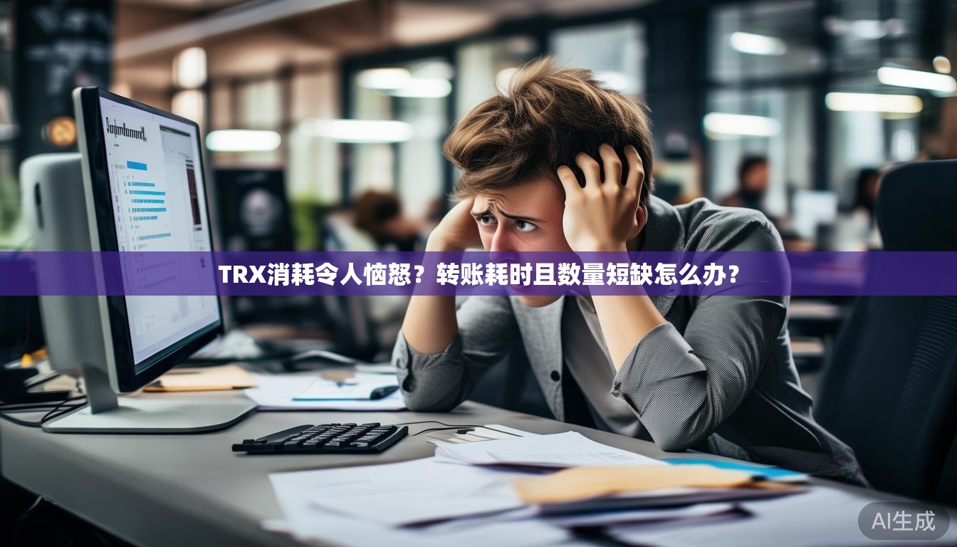 TRX消耗令人恼怒？转账耗时且数量短缺怎么办？
