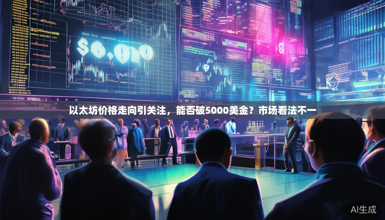 以太坊价格走向引关注，能否破5000美金？市场看法不一
