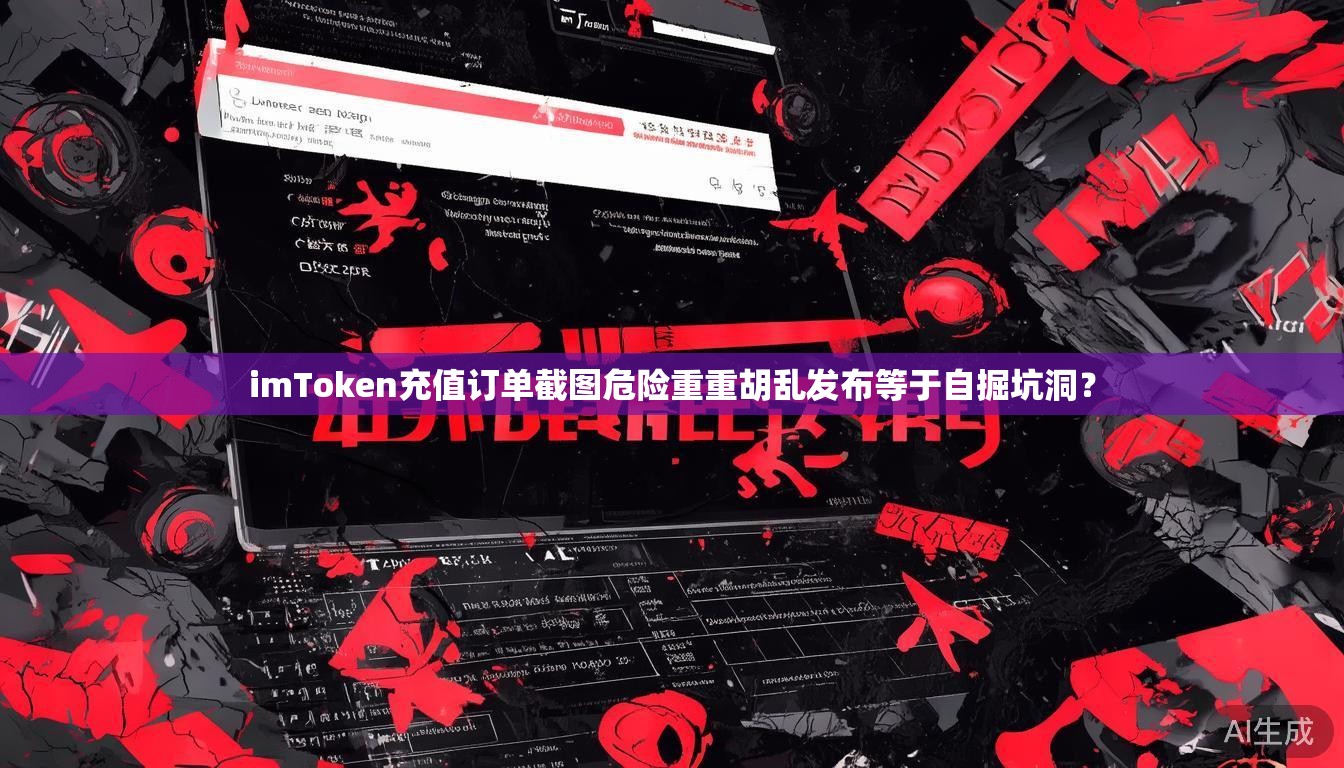 imToken充值订单截图危险重重胡乱发布等于自掘坑洞？