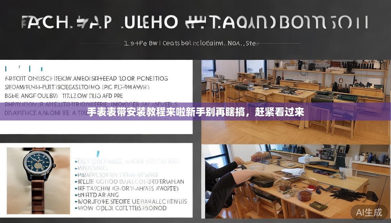 手表表带安装教程来啦新手别再瞎搞,赶紧看过来 手表表带安装教程来啦新手别再瞎搞,赶紧看过来