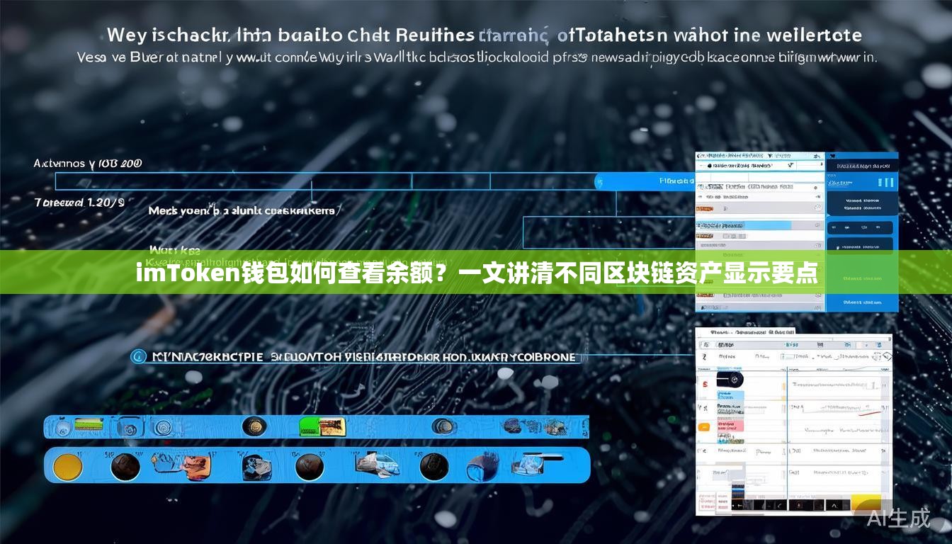 imToken钱包如何查看余额？一文讲清不同区块链资产显示要点