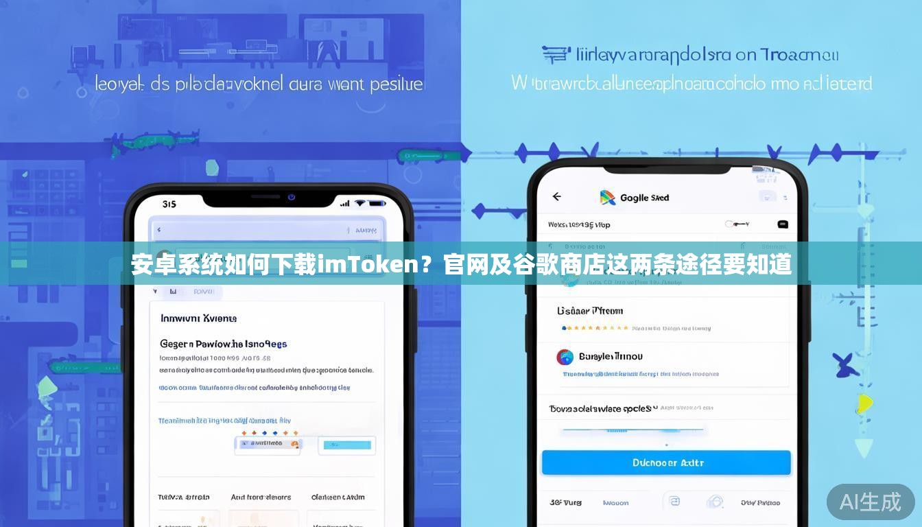 安卓系统如何下载imToken？官网及谷歌商店这两条途径要知道