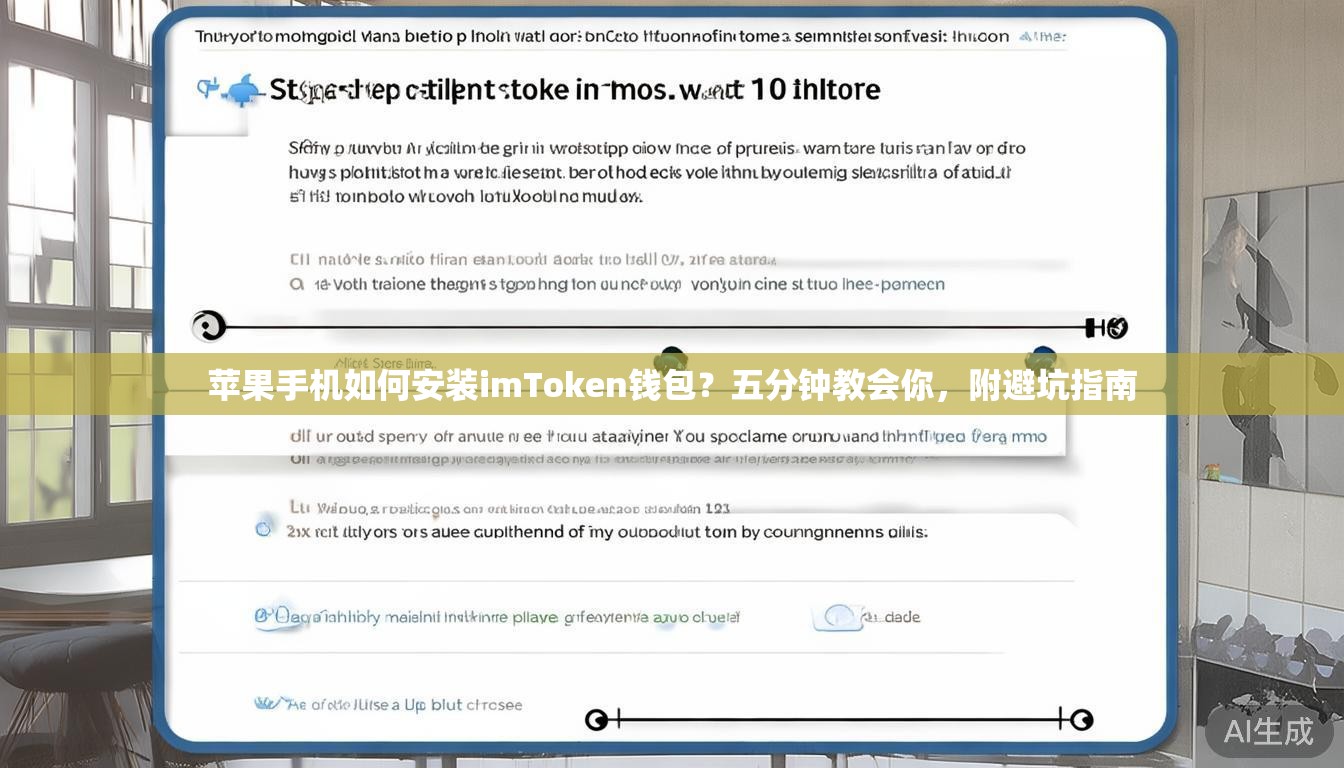 苹果手机如何安装imToken钱包？五分钟教会你，附避坑指南