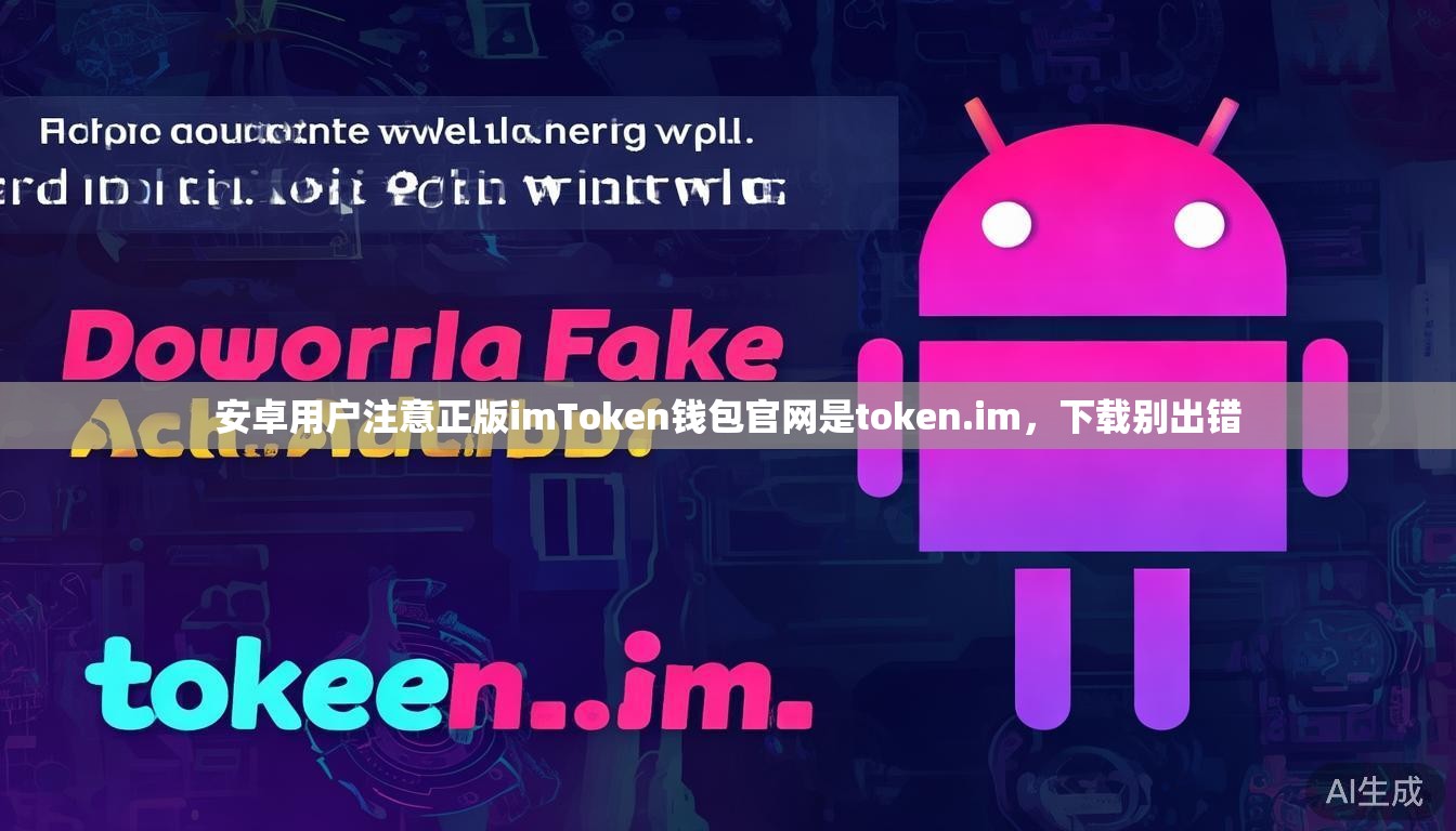 安卓用户注意正版imToken钱包官网是token.im，下载别出错