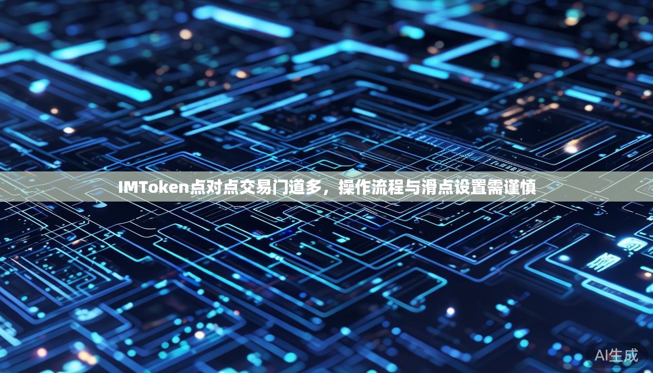 IMToken点对点交易门道多，操作流程与滑点设置需谨慎