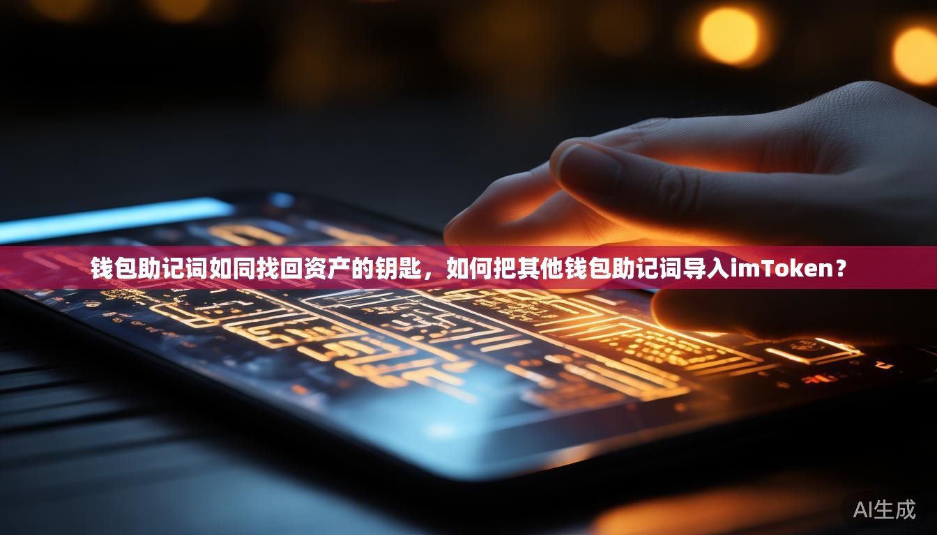 钱包助记词如同找回资产的钥匙，如何把其他钱包助记词导入imToken？