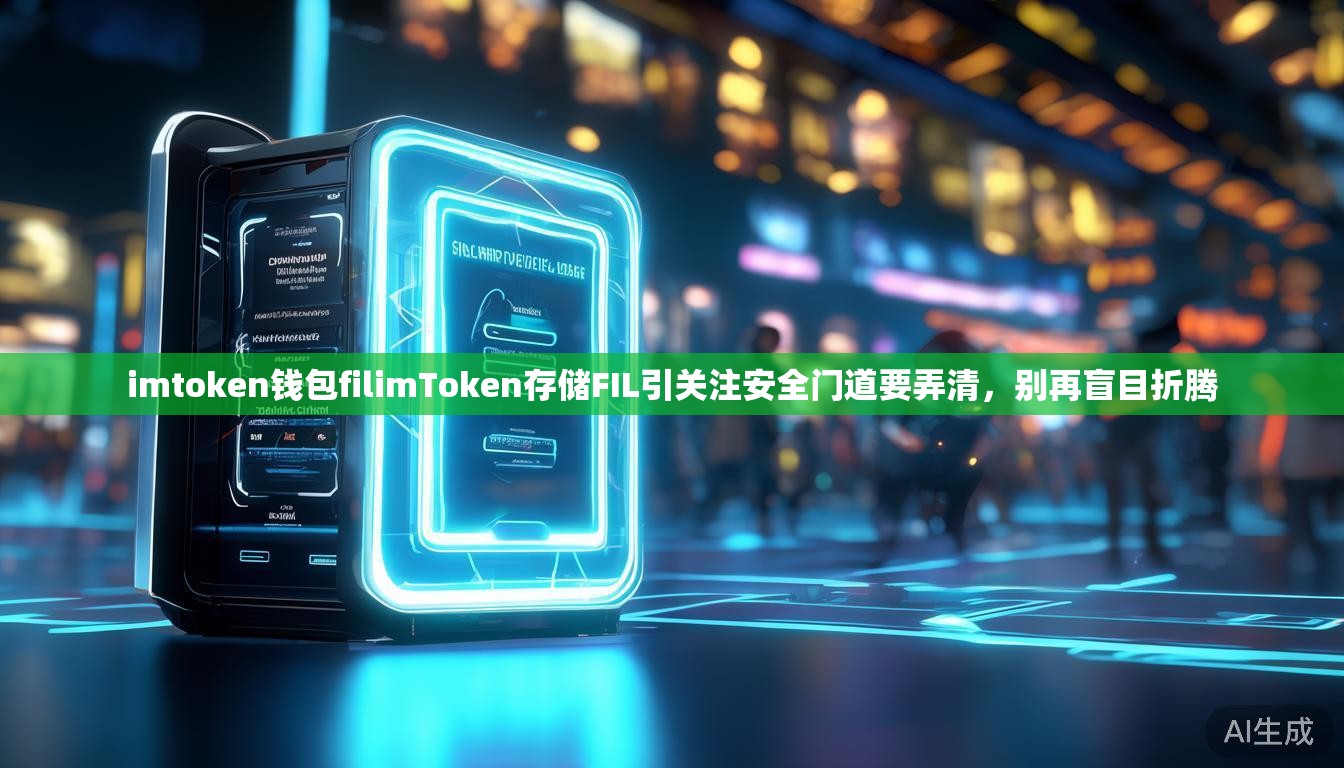 imtoken钱包filimToken存储FIL引关注安全门道要弄清，别再盲目折腾