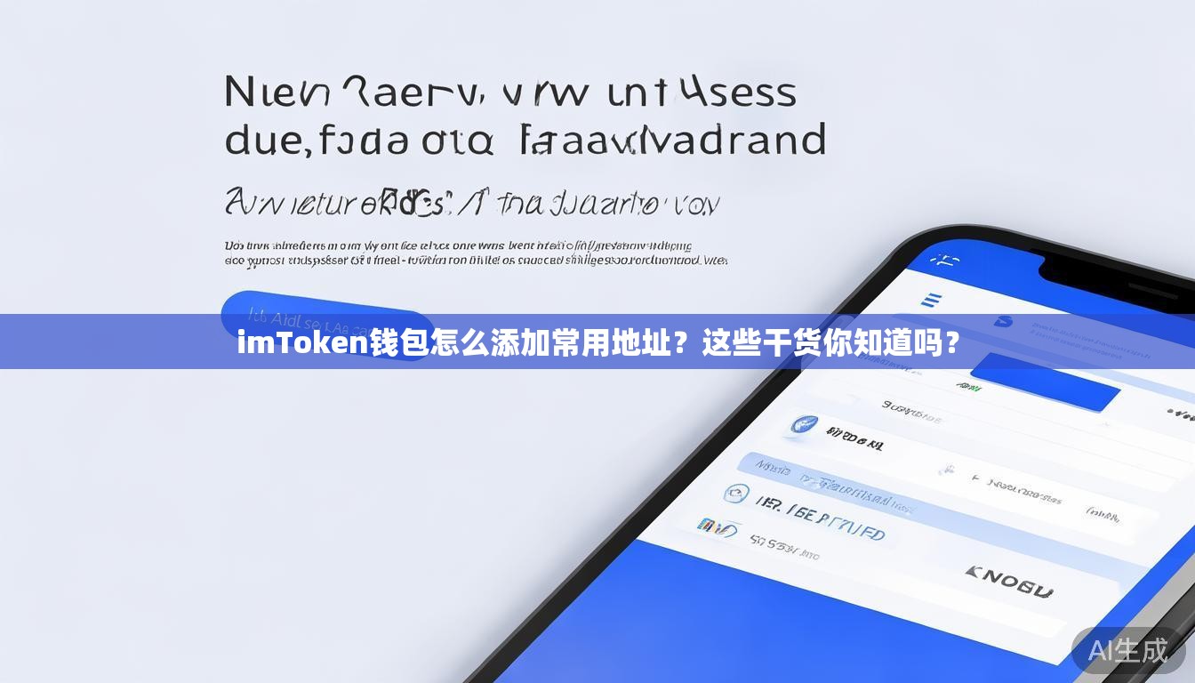 imToken钱包怎么添加常用地址？这些干货你知道吗？
