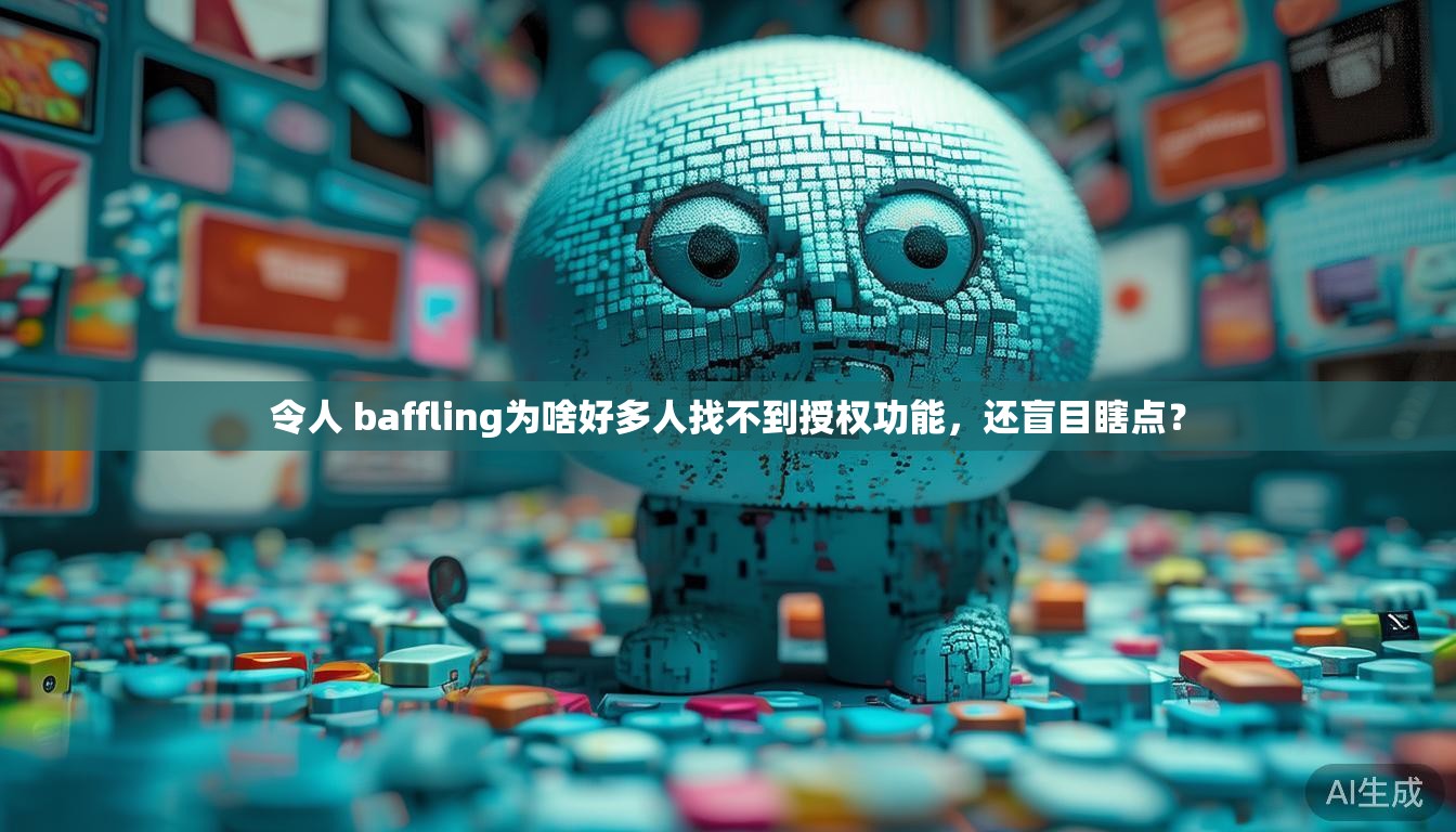 令人 baffling为啥好多人找不到授权功能，还盲目瞎点？