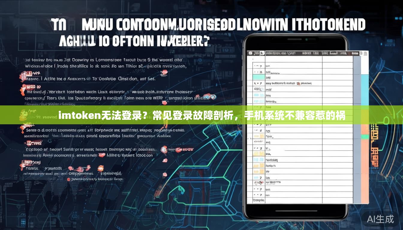 imtoken无法登录？常见登录故障剖析，手机系统不兼容惹的祸