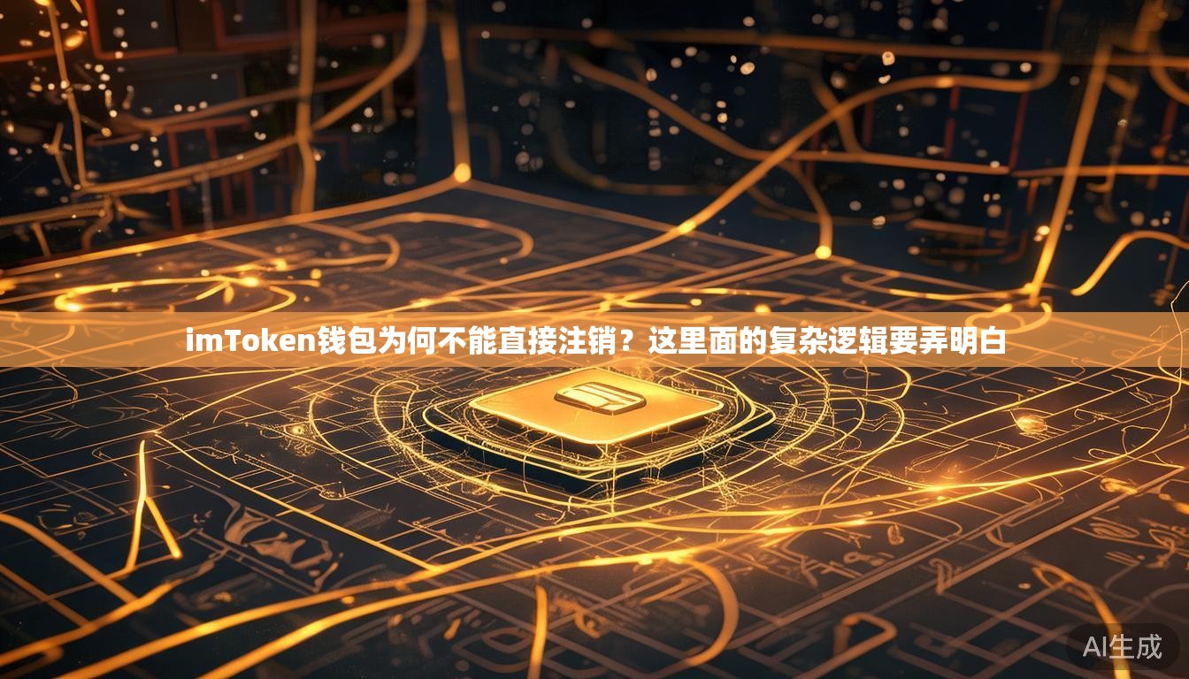 imToken钱包为何不能直接注销？这里面的复杂逻辑要弄明白
