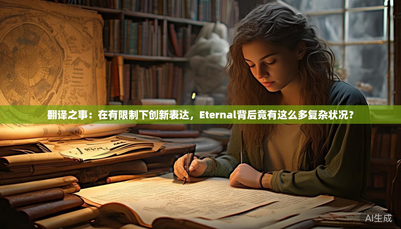 翻译之事：在有限制下创新表达，Eternal背后竟有这么多复杂状况？