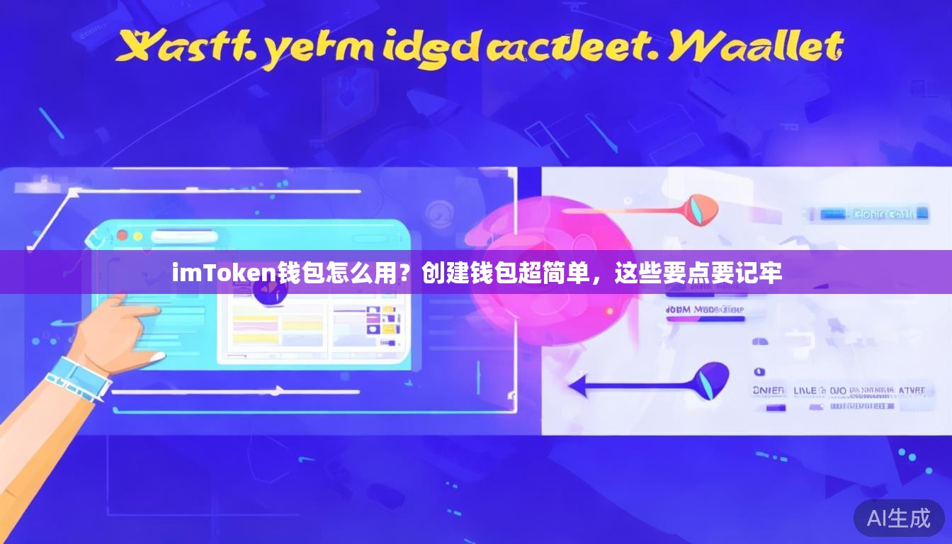 imToken钱包怎么用？创建钱包超简单，这些要点要记牢