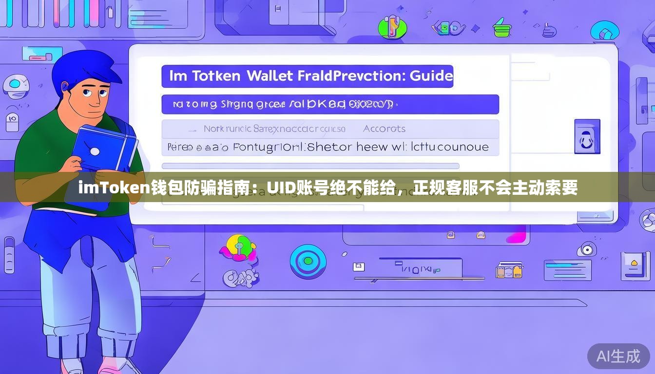 imToken钱包防骗指南：UID账号绝不能给，正规客服不会主动索要