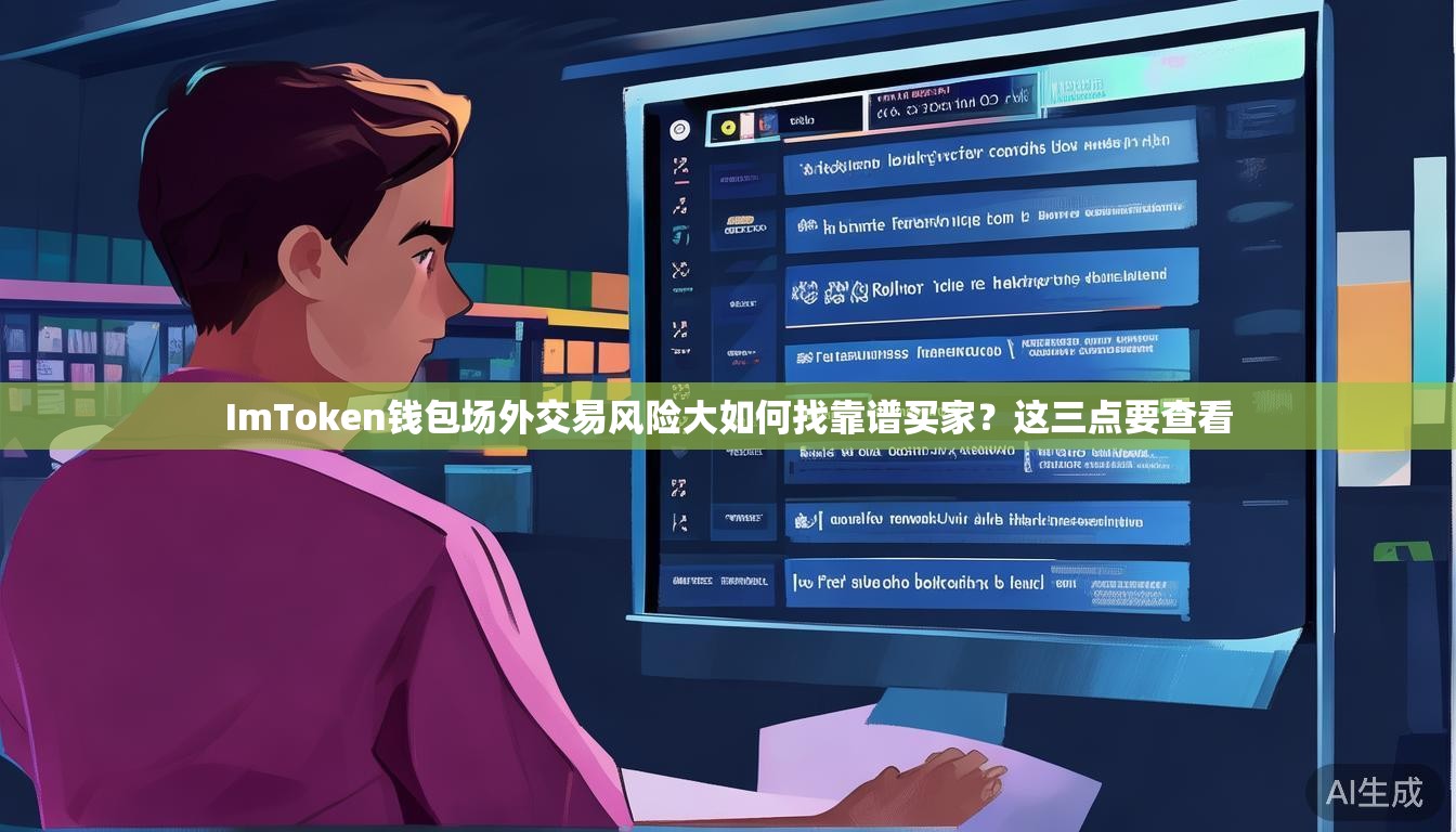 ImToken钱包场外交易风险大如何找靠谱买家？这三点要查看