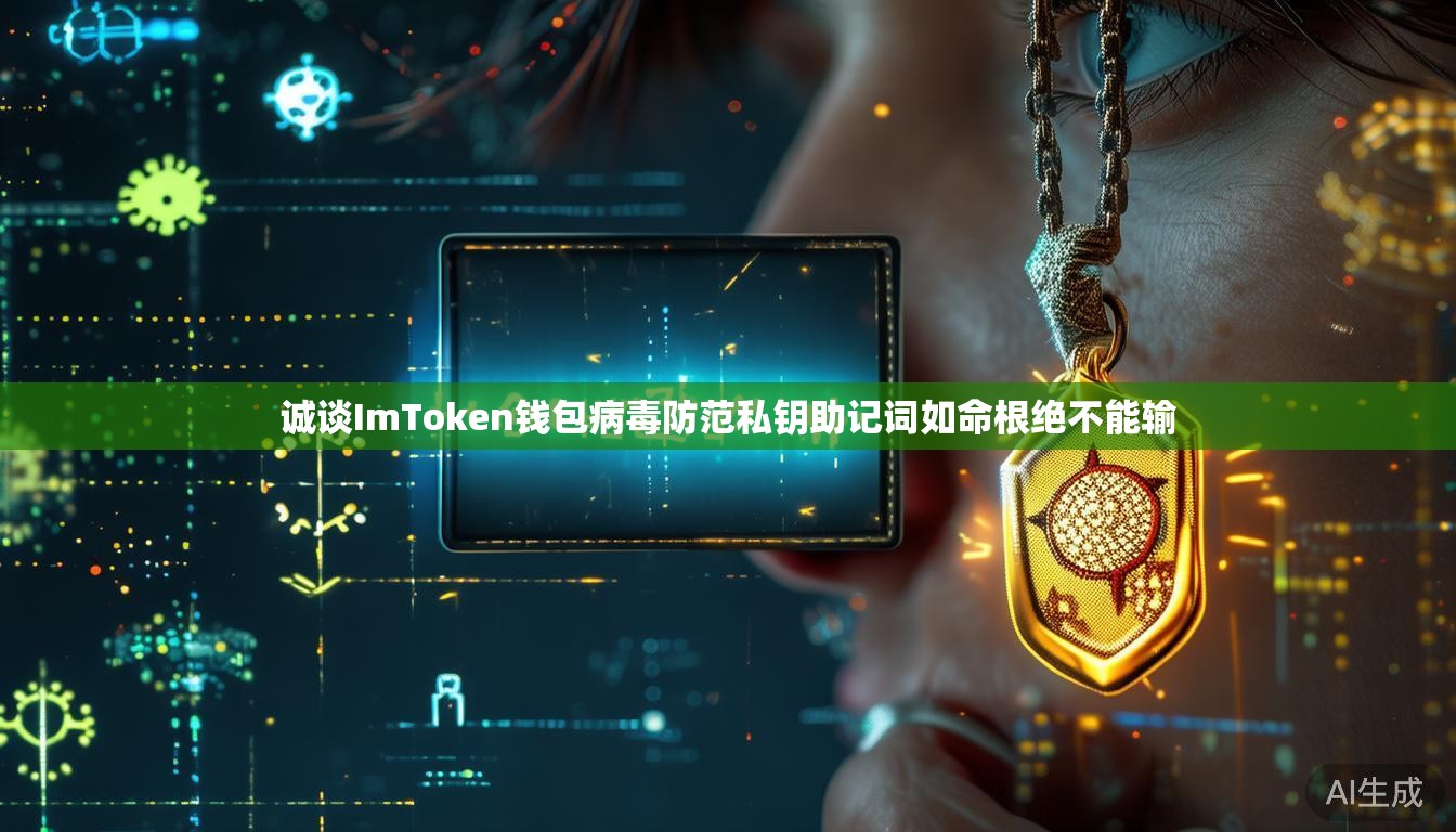 诚谈ImToken钱包病毒防范私钥助记词如命根绝不能输