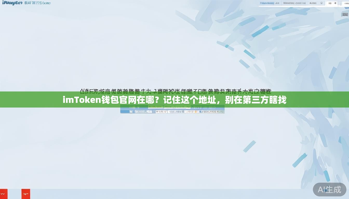 imToken钱包官网在哪？记住这个地址，别在第三方瞎找