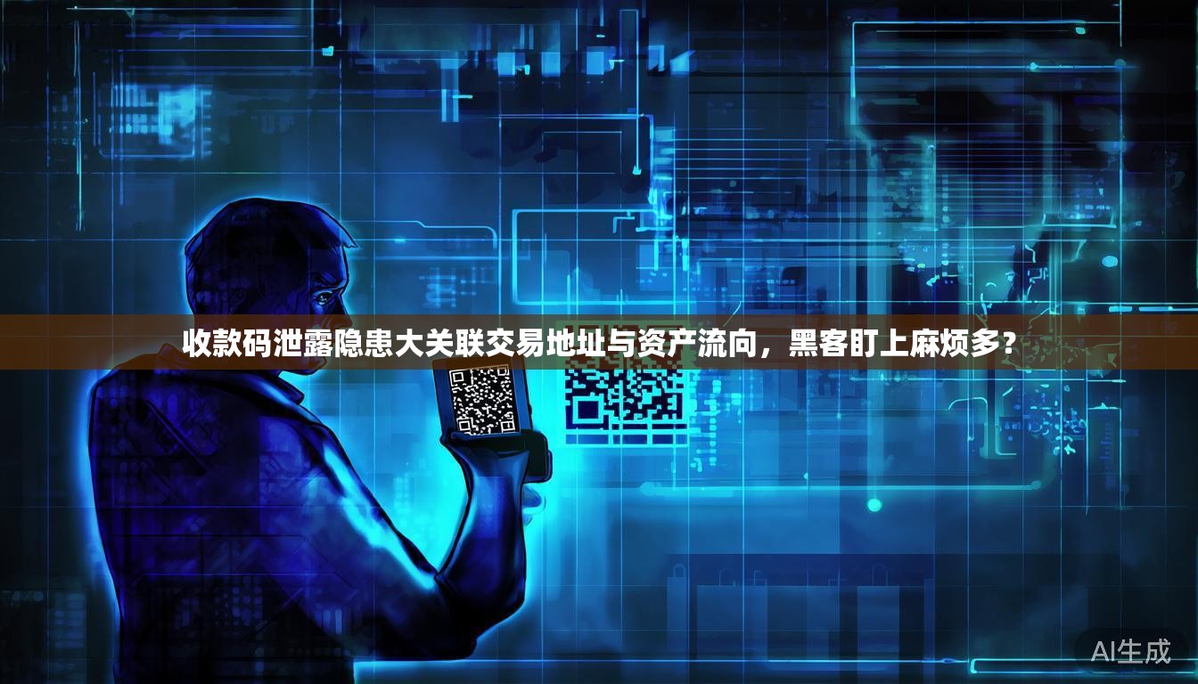 收款码泄露隐患大关联交易地址与资产流向，黑客盯上麻烦多？