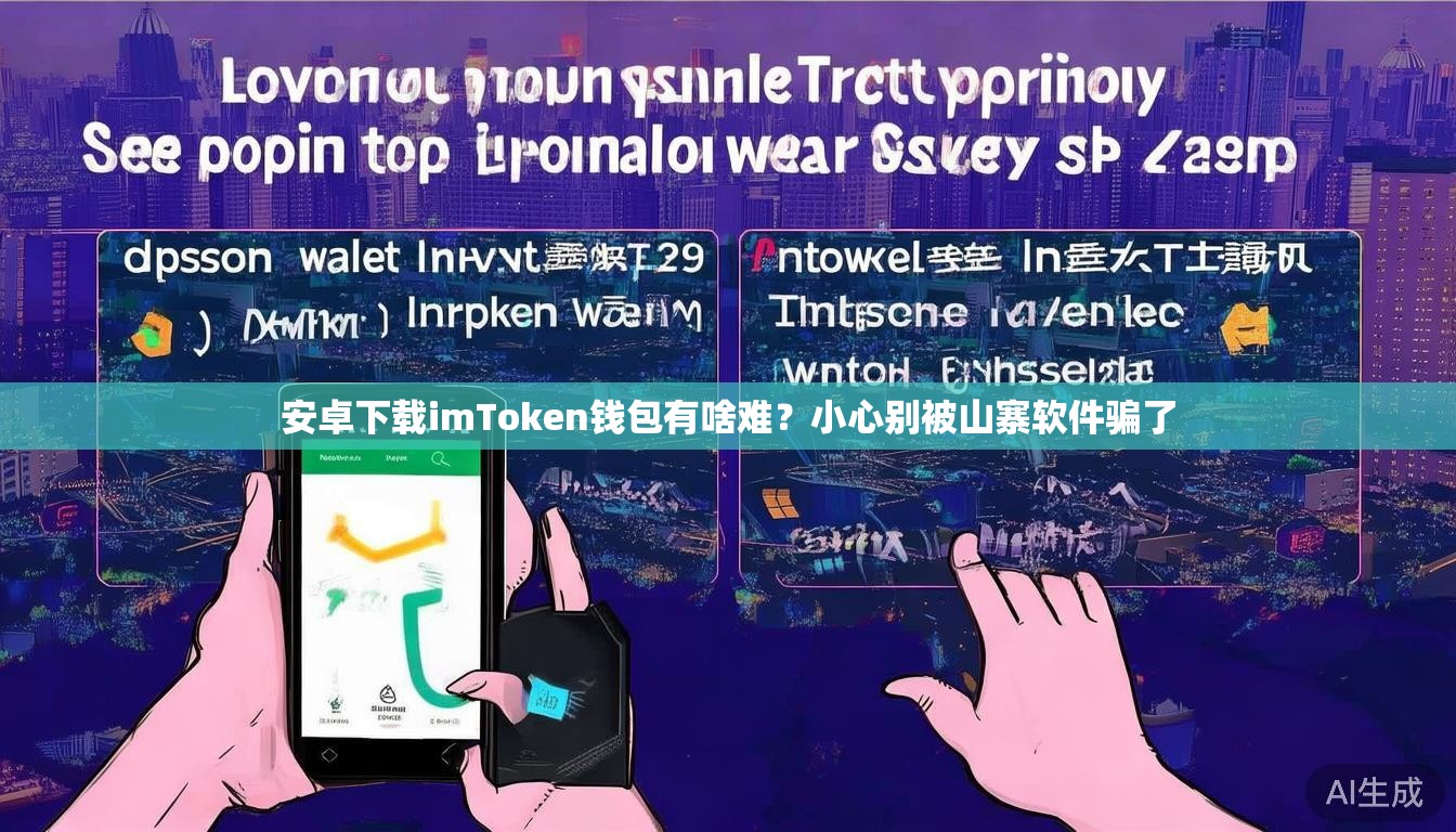 安卓下载imToken钱包有啥难？小心别被山寨软件骗了