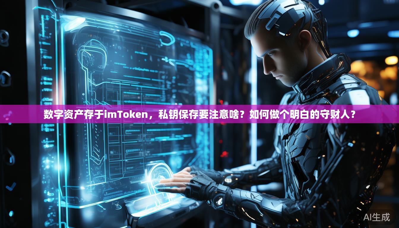数字资产存于imToken，私钥保存要注意啥？如何做个明白的守财人？