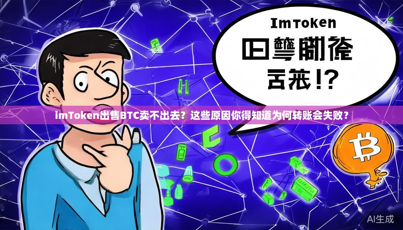 imToken出售BTC卖不出去？这些原因你得知道为何转账会失败？